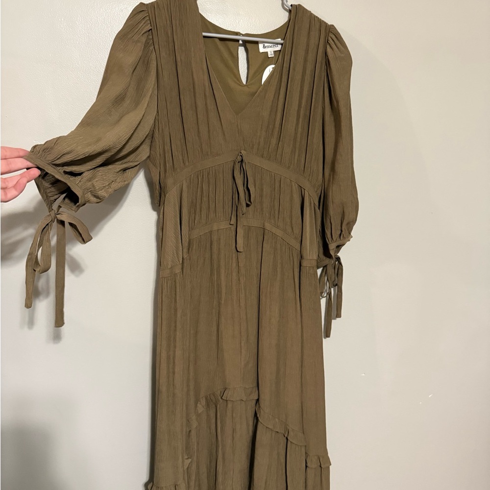 Olive Midi Dress